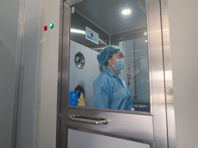 Air shower & sterilization